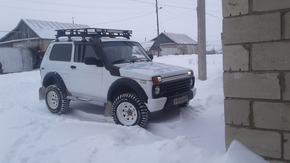 Установка бампера от нивы урбан на 213ниву — DRIVE2