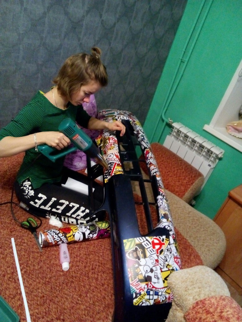 Клеим бампер 2.0 — Toyota Corolla II (5G), 1,3 л, 1998 года | тюнинг ...