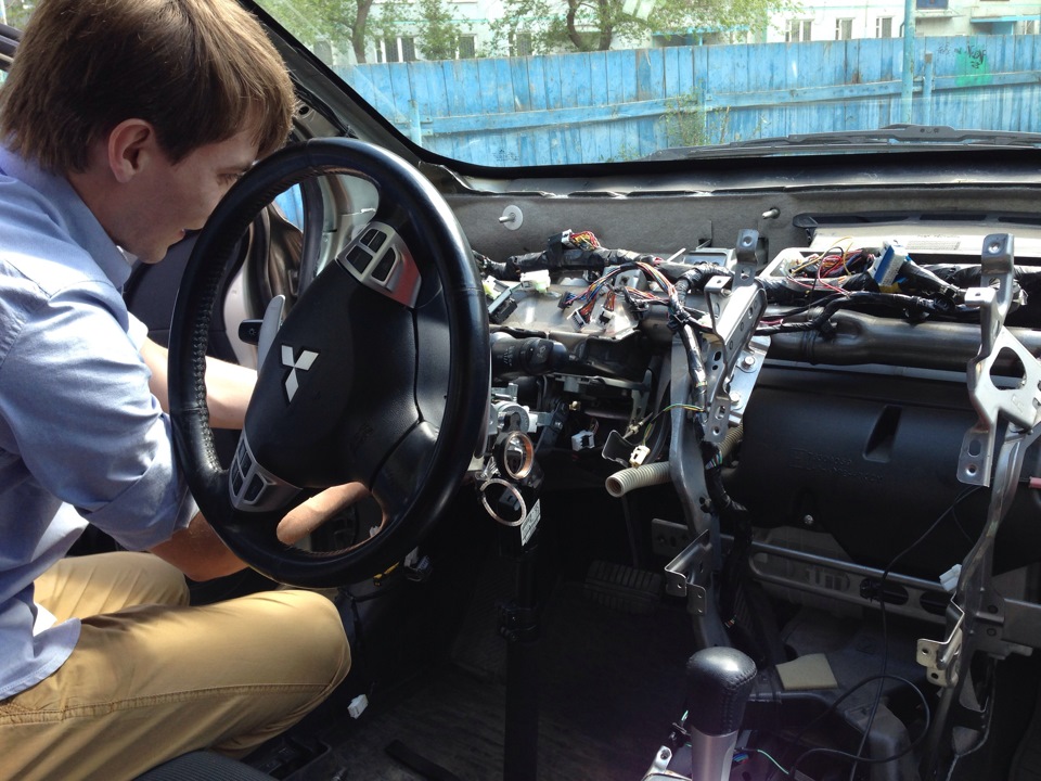 Добраться до печки… — Mitsubishi Lancer X, 2,4 л, 2008 года | своими ...