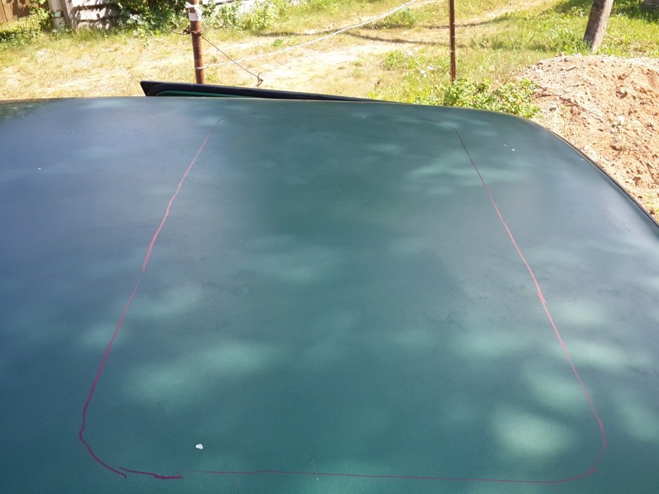 решил врезать люк. — Volkswagen Golf Mk1, 1,1 л, 1982 года | тюнинг ...