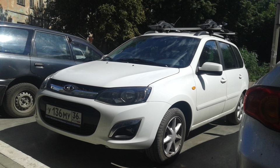 Новый багажник — Lada Калина Универсал (2G), 1,6 л, 2015 года ...