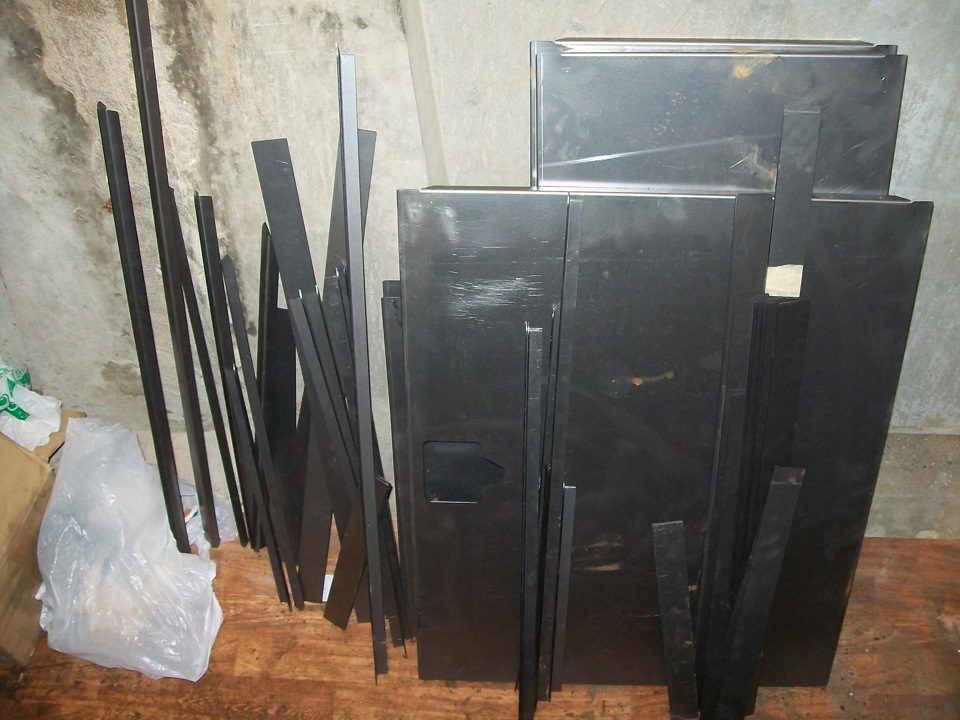 Раскроенный и согнутый металл — Jeep Cherokee (XJ)