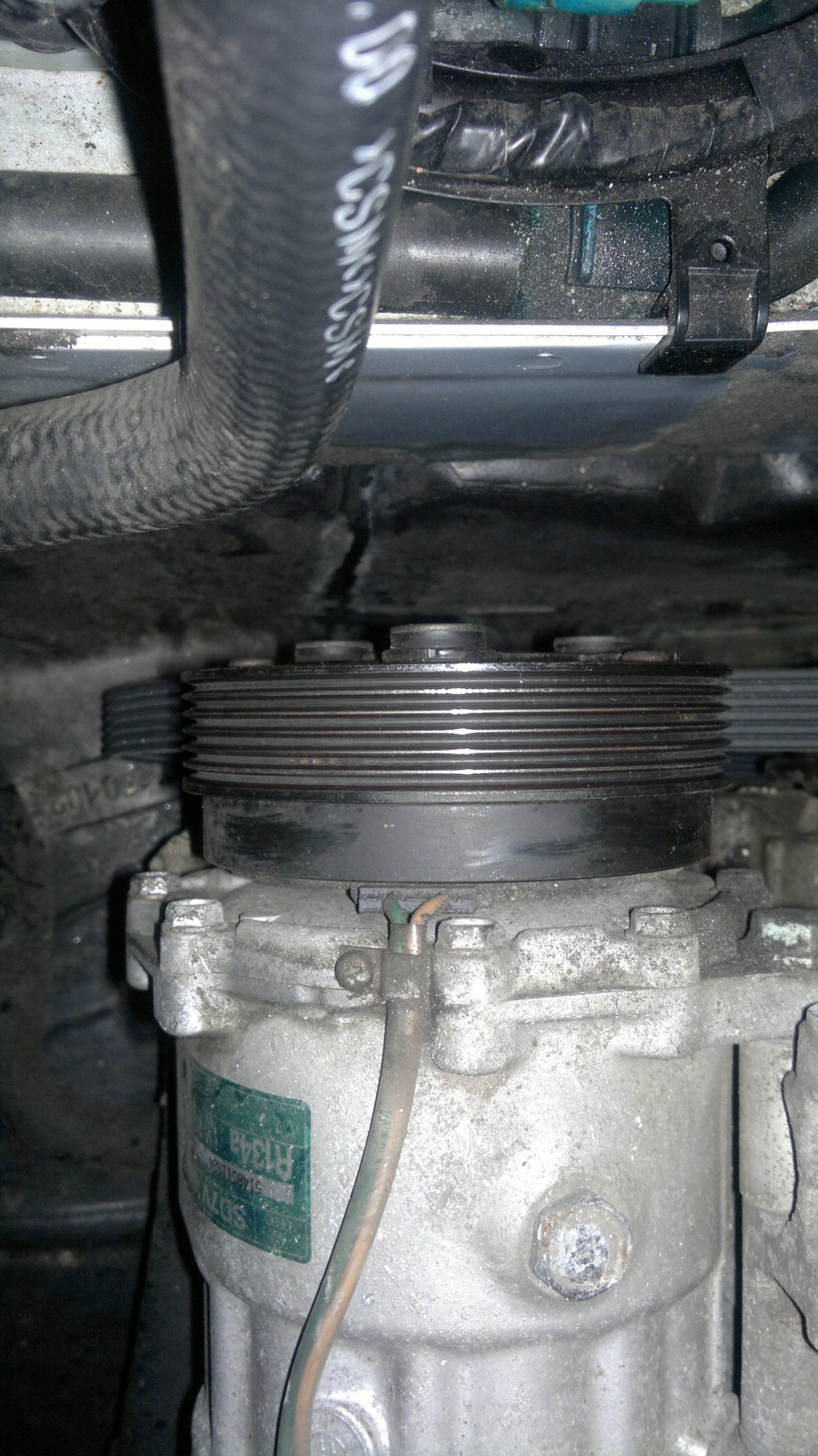 замена вспомогательного ремня и ТО генератора — Volkswagen Golf Mk4, 2 ...