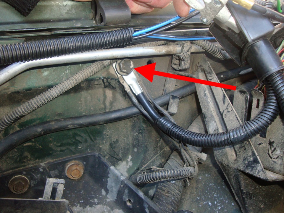 Подключение электровентилятора — Jeep Grand Cherokee (ZJ), 5,2 л, 1997 ...