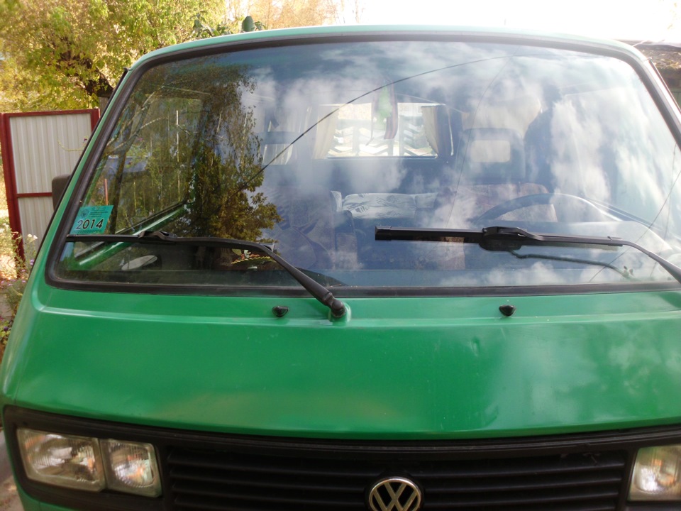 Бескаркасные дворники — Volkswagen Caravelle (T3), 1,6 л, 1987 года ...