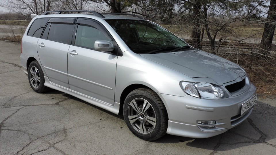 Каталог тойота филдер. Toyota Fielder 2003. Тойота Королла Филдер 2003.