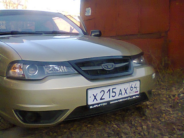 Реснички на фары — Daewoo Nexia (N150), 2010 года | тюнинг | DRIVE2
