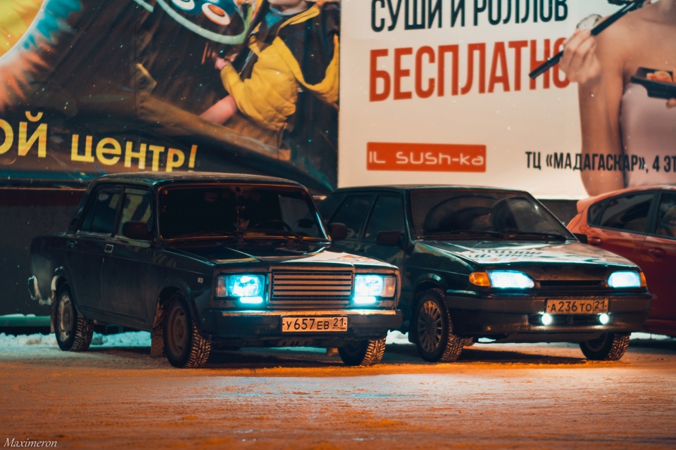 Сходка SMOTRA.RU|ЧЕБОКСАРЫ 18.12.15 — Lada 21074, 1,6 л, 2007 года ...