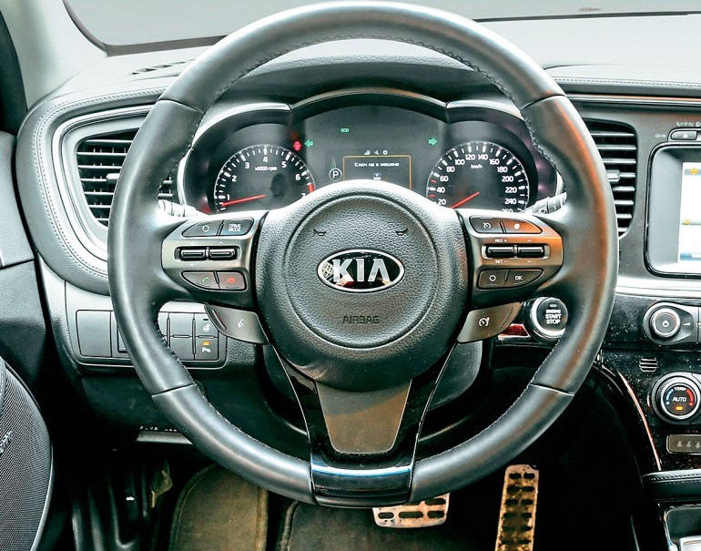Киа к5 как снять руль Руль. Замена по гарантии на новый, улучшенный - KIA Optima (3G), 2 л, 2014 года 
