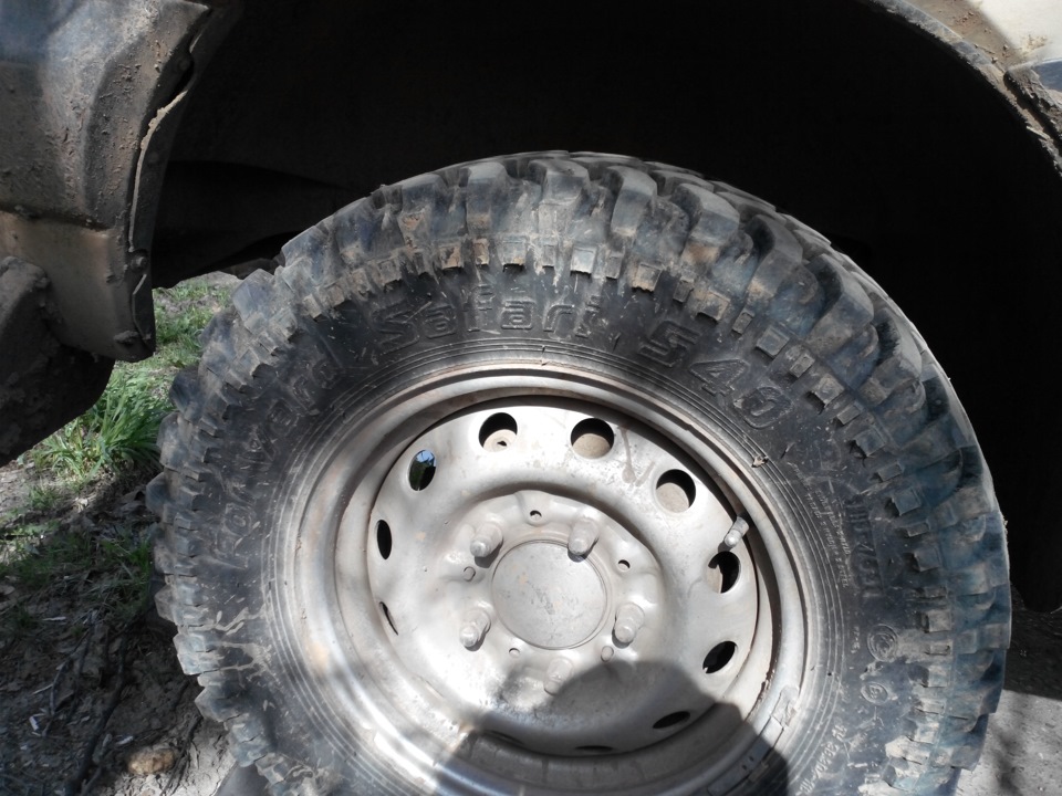 Форвард сафари 540 — Chevrolet Niva (1G), 1,7 л, 2006 года | шины | DRIVE2