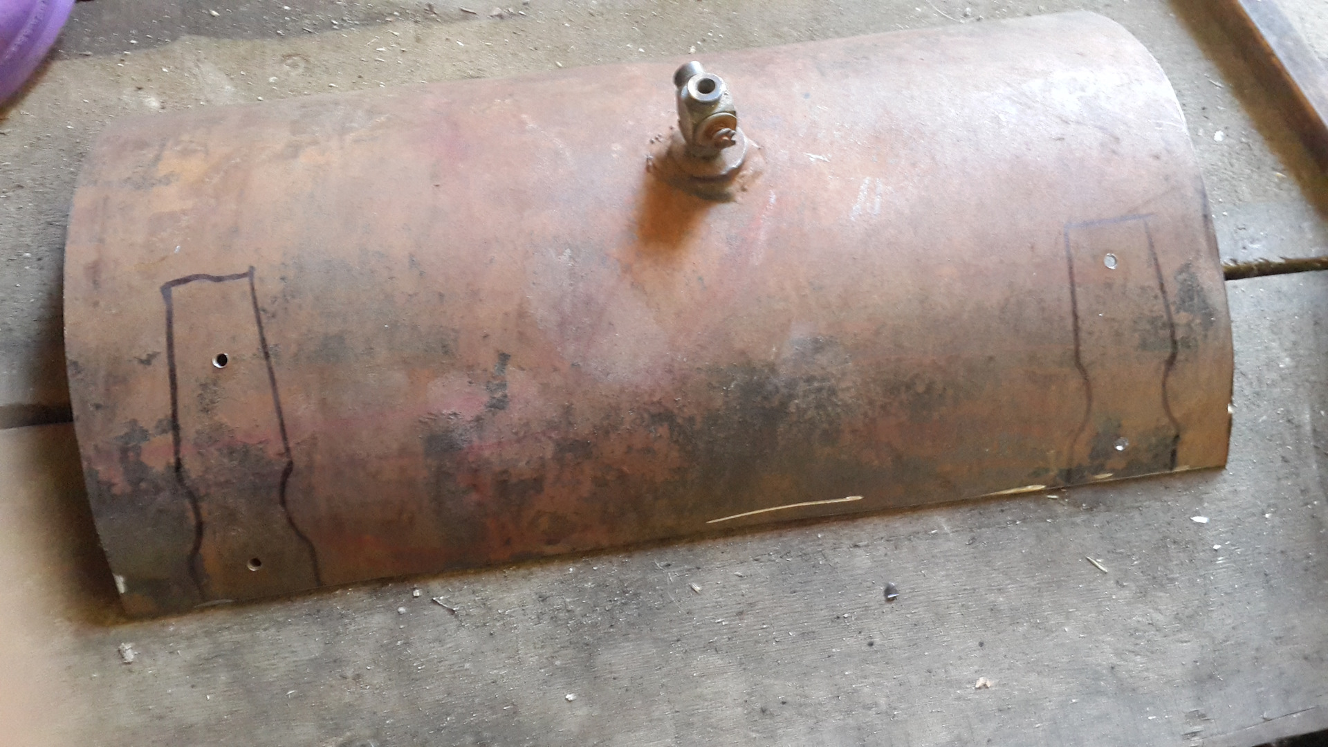 Мангал из ресивера от камаза своими руками - 90 фото