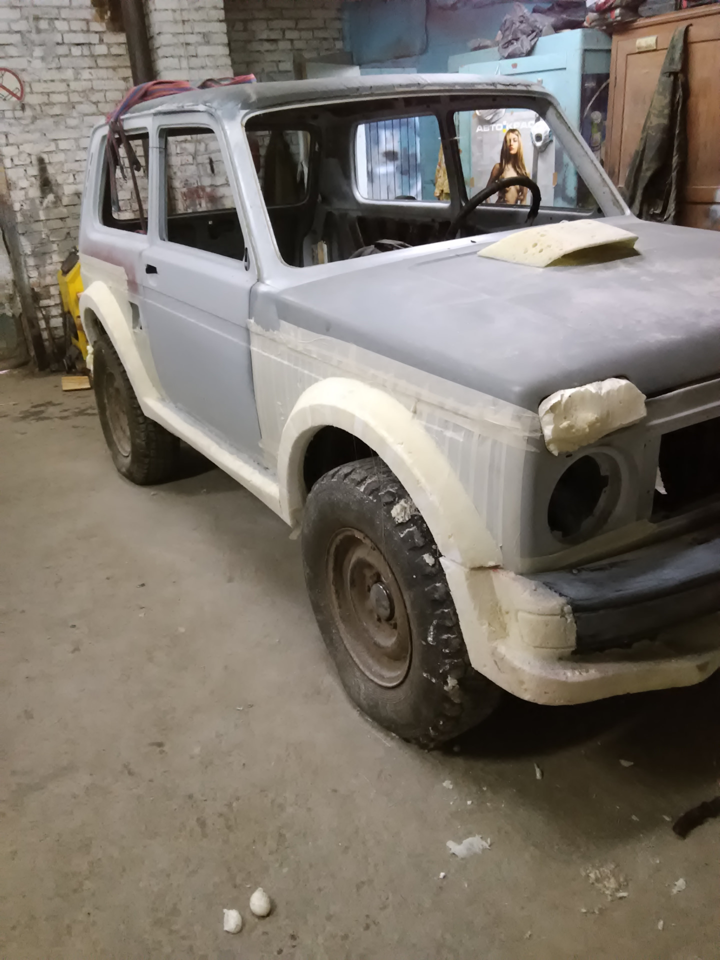 Лебедка и мать их Лаптеры - Lada 4x4 3D, 1,7 л, 2014 года тюнинг DRIVE2