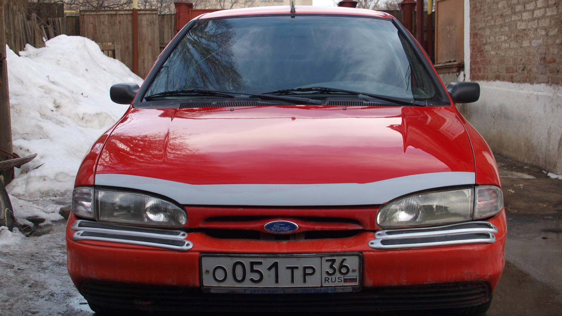 Ford Mondeo I 1.6 бензиновый 1993 | -Red Pepper- на DRIVE2