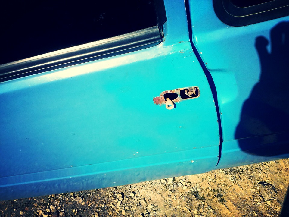 замок дверей — Lada 11113 Ока, 1,2 л, 1996 года | кузовной ремонт | DRIVE2