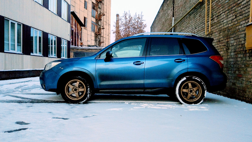 Уровень масла и топливо в картере. — Subaru Forester (SJ), 2 л, 2015 ...