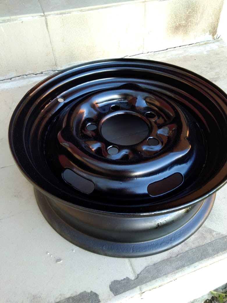 Покраска дисков — ИЖ Москвич 412, 1,5 л, 1982 года | колёсные диски ...