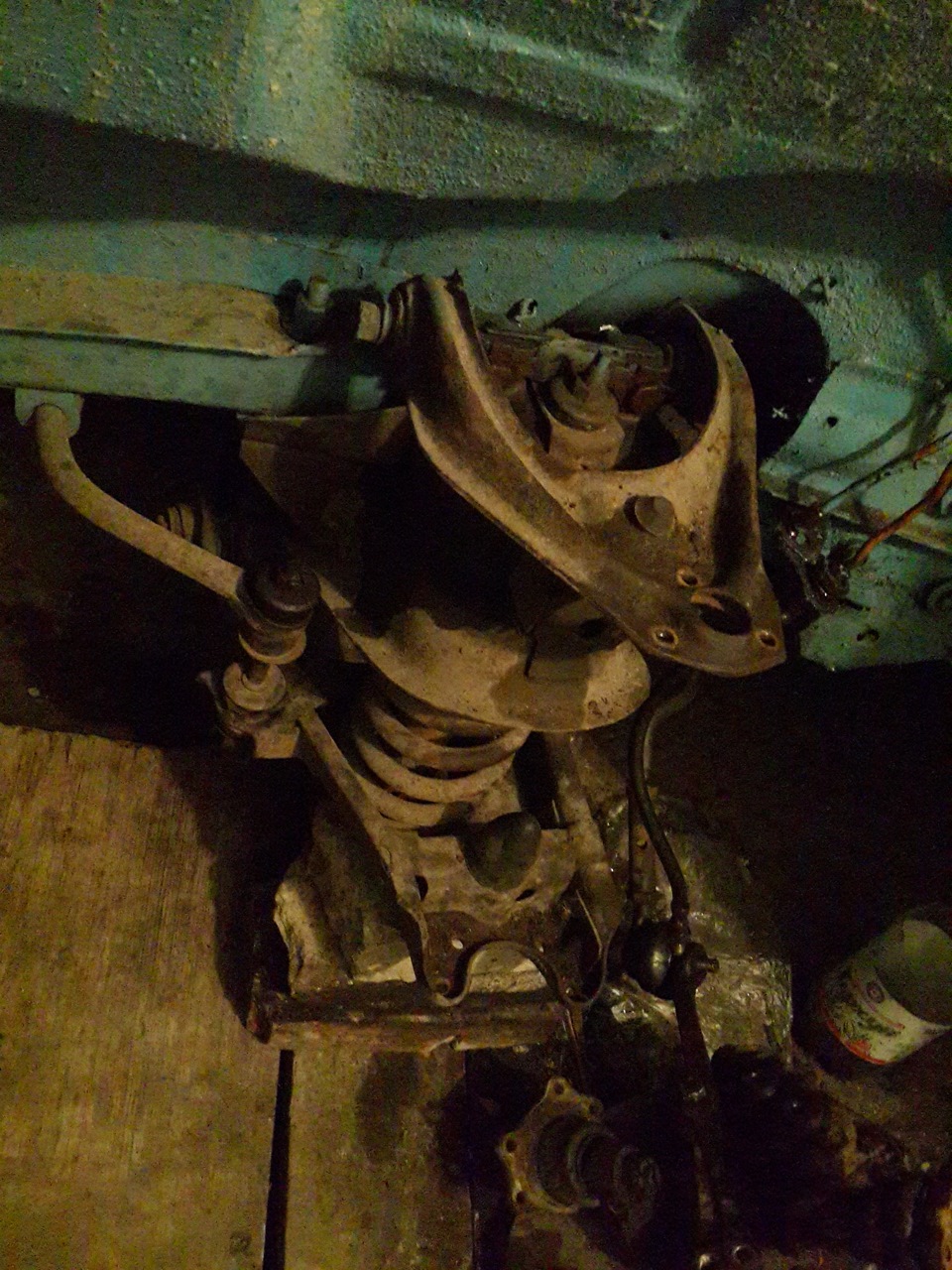 День первый левое переднее колесо — ИЖ Москвич 412, 1,5 л, 1992 года ...