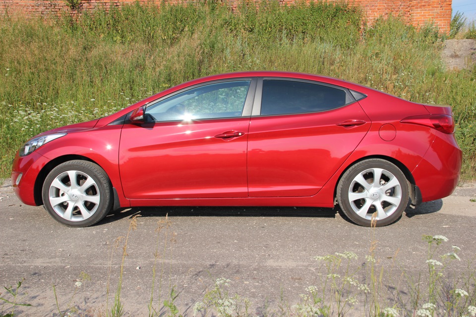 Фото в бортжурнале Hyundai Elantra (5G)