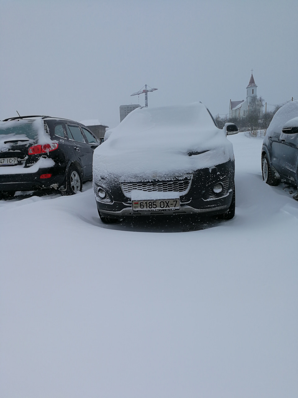 Весна-зима, или Сугробов нету для Каптивы — Chevrolet Captiva (1G), 2,4 ...