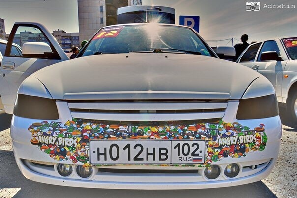 г.Салават 19,04,2014г. — Lada Приора хэтчбек, 1,6 л, 2012 года ...