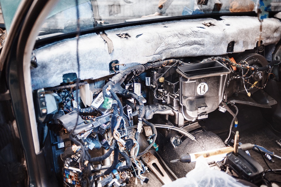 замена радиатора печки - Volkswagen Golf Mk4, 1,6 л, 2001 года своими руками DRI