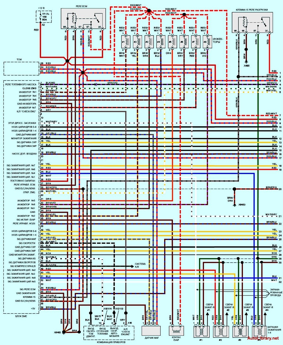 Схема электропроводки бмв е90