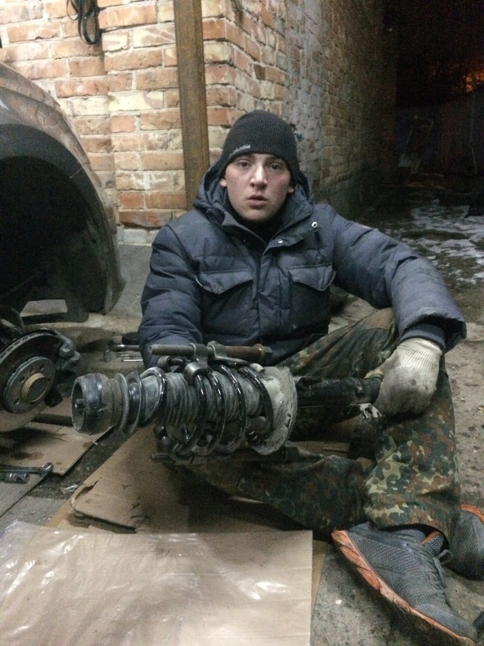 Победа над стойкой и цапфой VAG-а — Volkswagen Polo Sedan