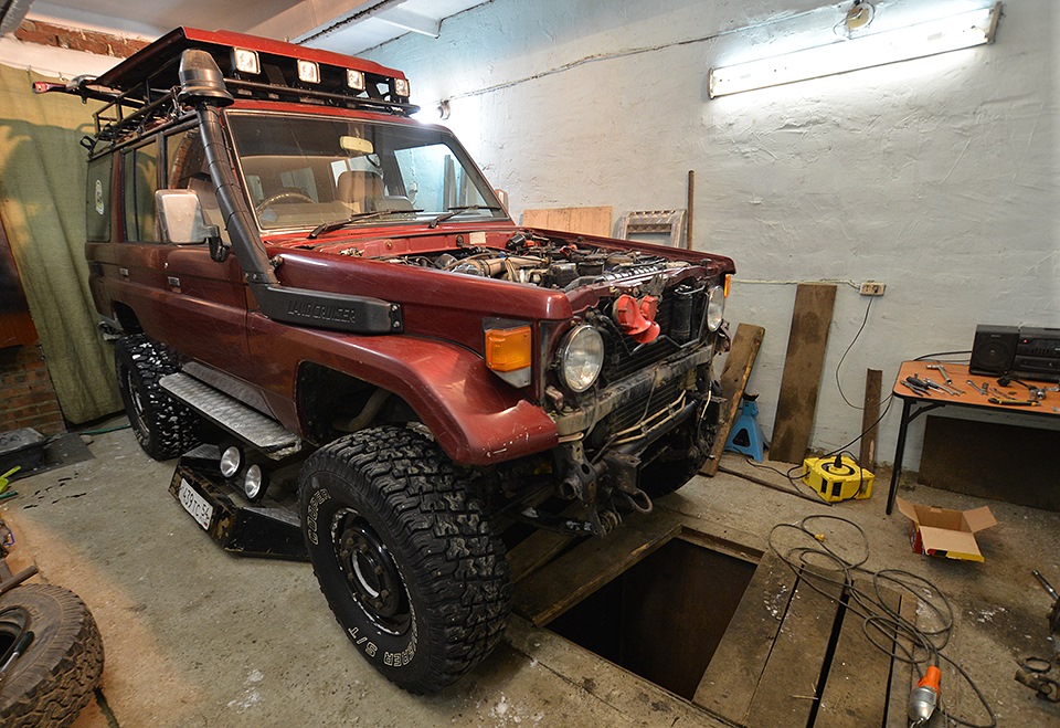 Toyota Land Cruiser 70 зеркало