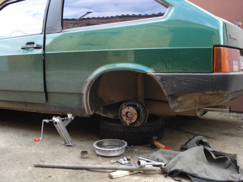 Поменял ступичный подшипник… — LADA 21083, 1,5 л., 2001 года | поломка ...