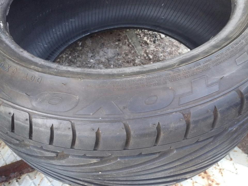 Продаю редкую резину 195/45/14 TOYO T1R — DRIVE2