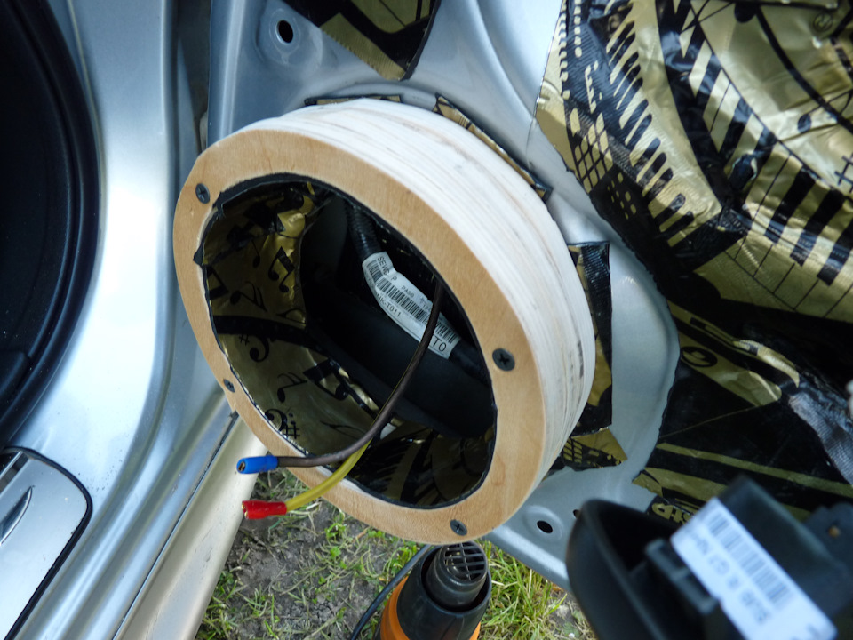 Ural AS-DB165B+Ural AK 4.90+Фальшпол — Honda Civic 4D (8G), 1,8 л, 2009 ...