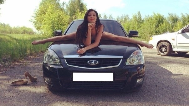 Lada Priora Рё РґРµРІСѓС€РєРё