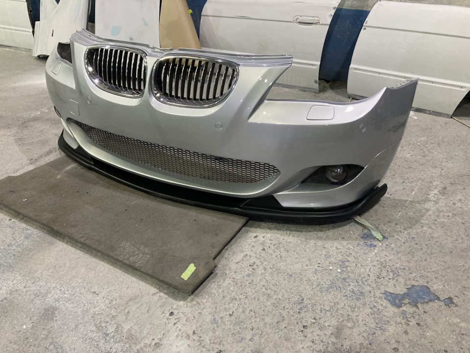 Бампер — BMW 5 series (E60), 2,5 л, 2005 года | кузовной ремонт | DRIVE2
