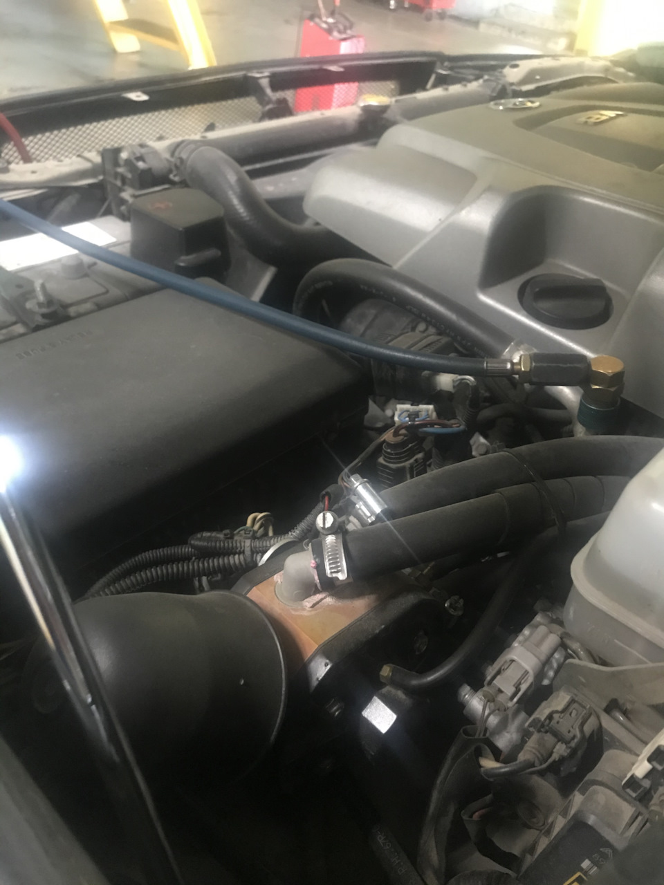 То кондиционера — Toyota Land Cruiser 200, 4,7 л, 2008 года | визит на ...