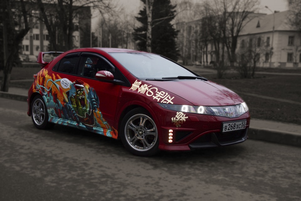 Honda Civic винилография