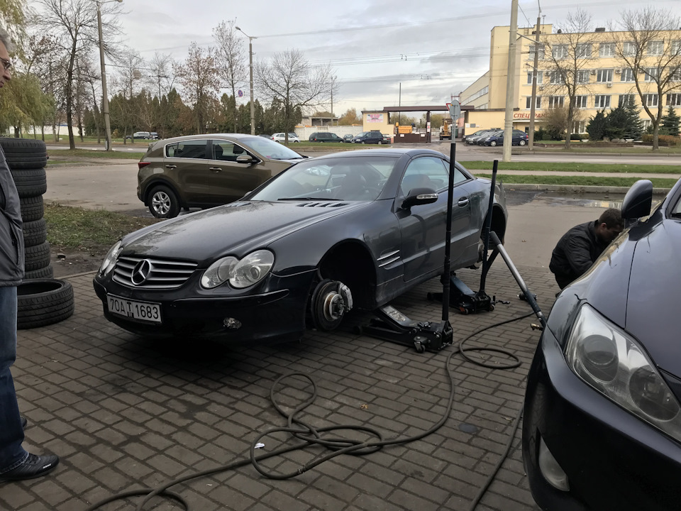 Много мелочей (зимняя резина, прокладки, подвеска и т.д.) — Mercedes ...