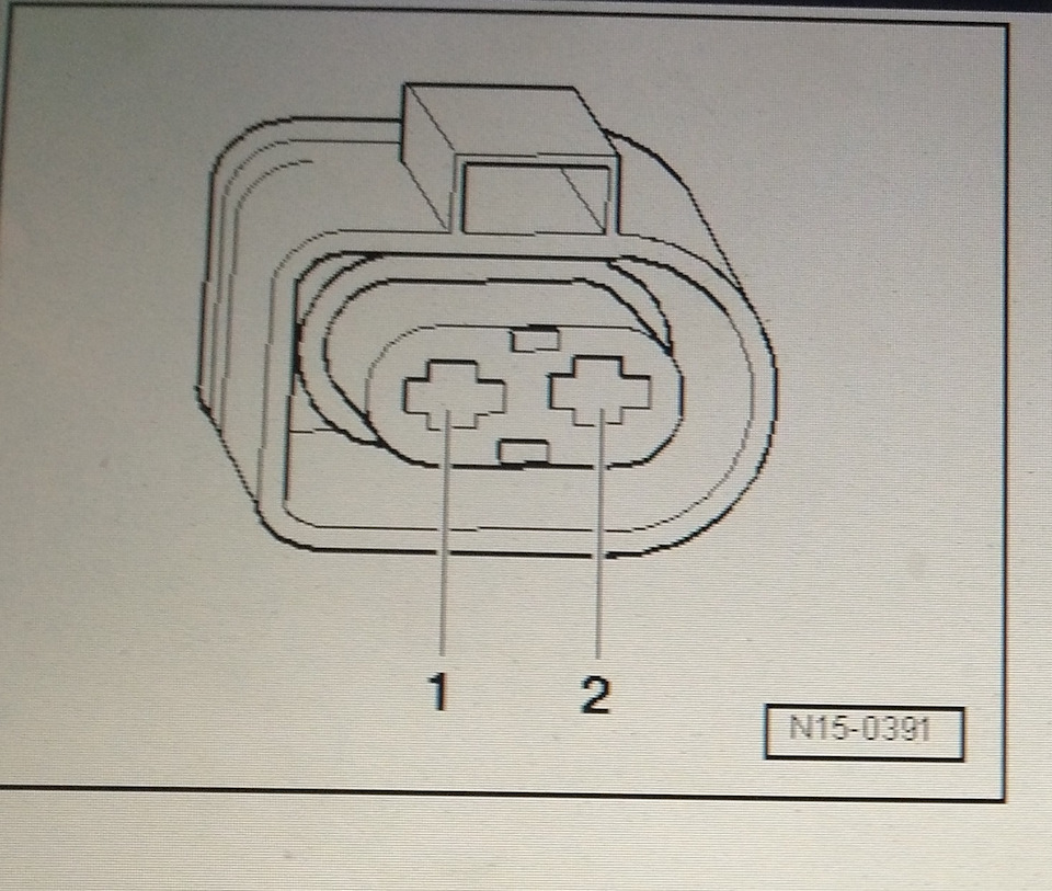 разъём катушки зажигания фольцваген