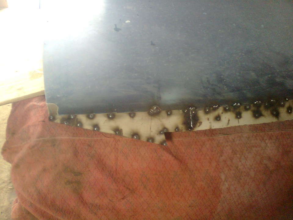 злой капот — LADA 21093, 1,5 л., 1990 года | кузовной ремонт | DRIVE2