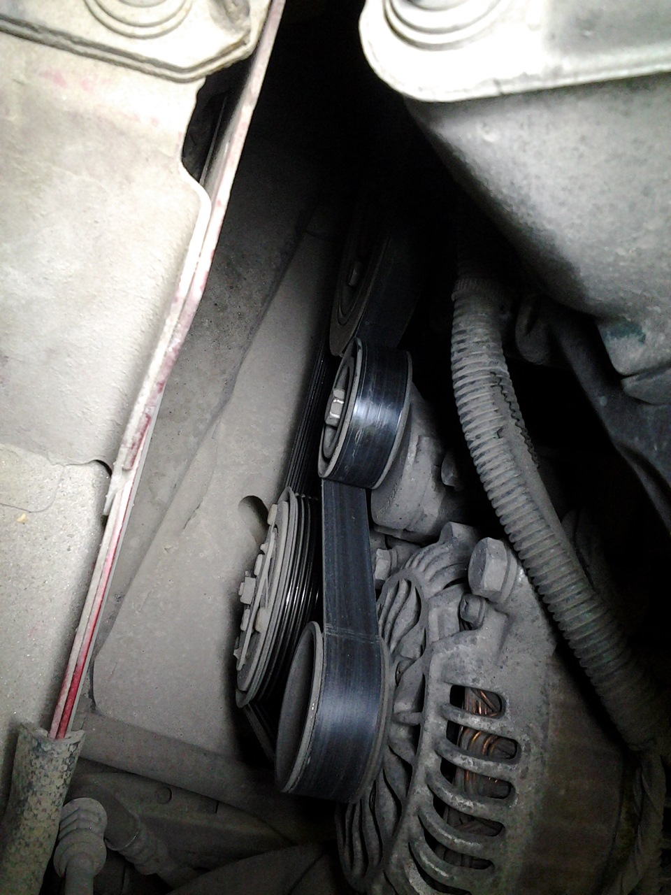 Замена ролика и приводного ремня — DRIVE2