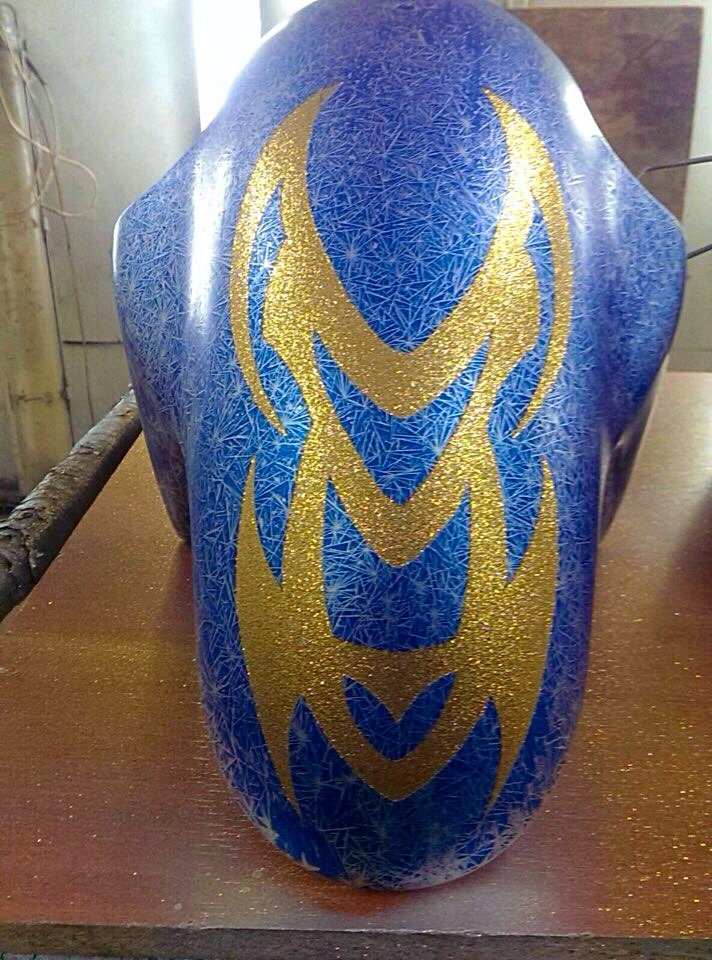 Супер крутая покраска мотоцикла — DRIVE2