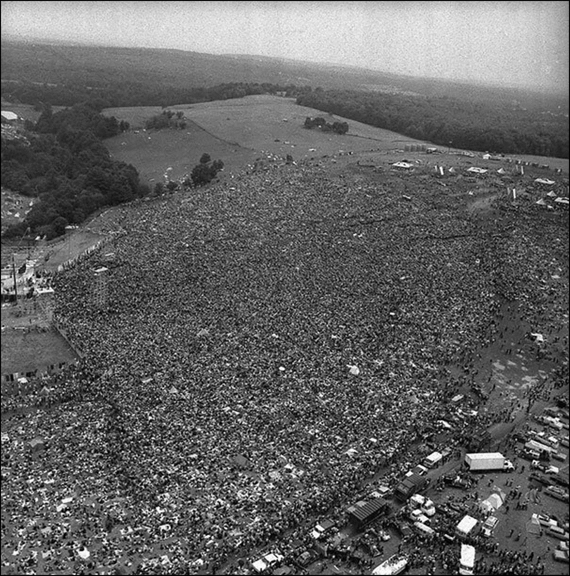Вудсток 1969 редкие фото