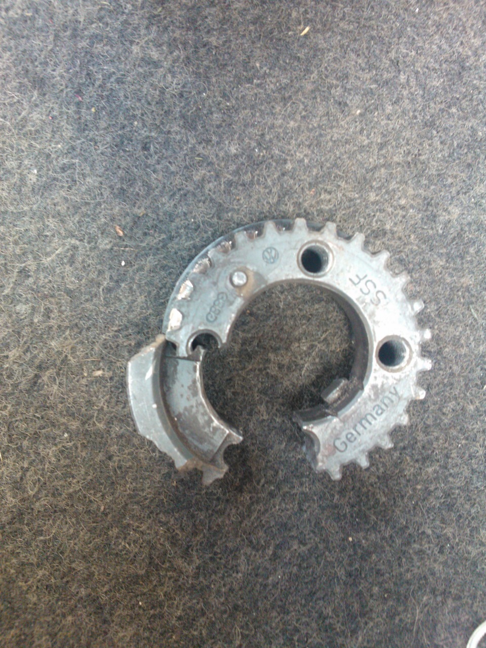 Коленвал и шпонка - Volkswagen Passat B3, 1,8 л, 1988 года своими руками DRIVE2