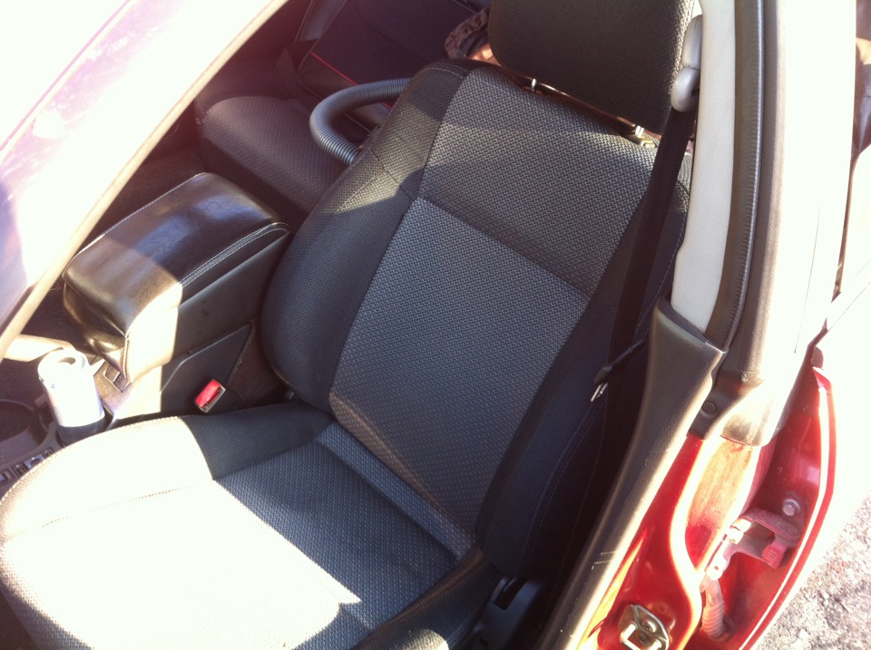 Новые чехлы — Subaru Impreza (GD/GG), 1,6 л, 2001 года | стайлинг | DRIVE2