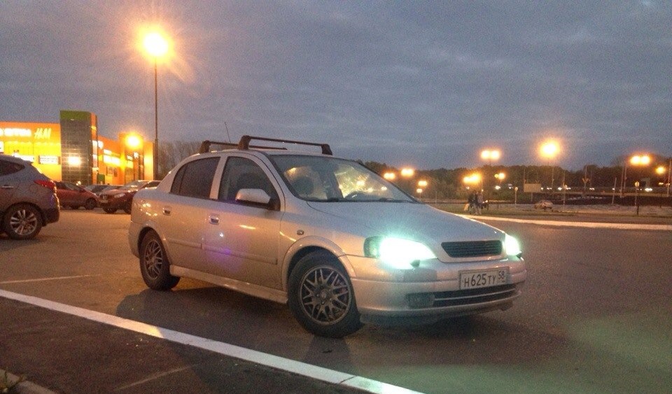 Рейлинги — Opel Astra G, 1,8 л, 2004 года | стайлинг | DRIVE2