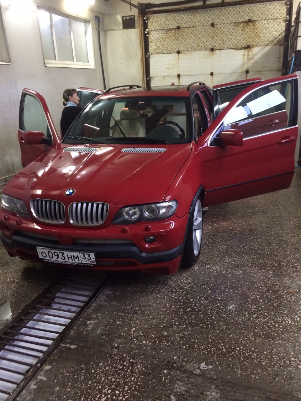 Мойка перед сервисом — BMW X5 (E53), 4,8 л, 2005 года | мойка | DRIVE2