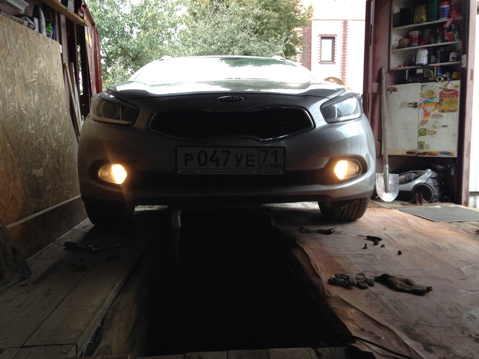 kia ceed jd лампы дхо