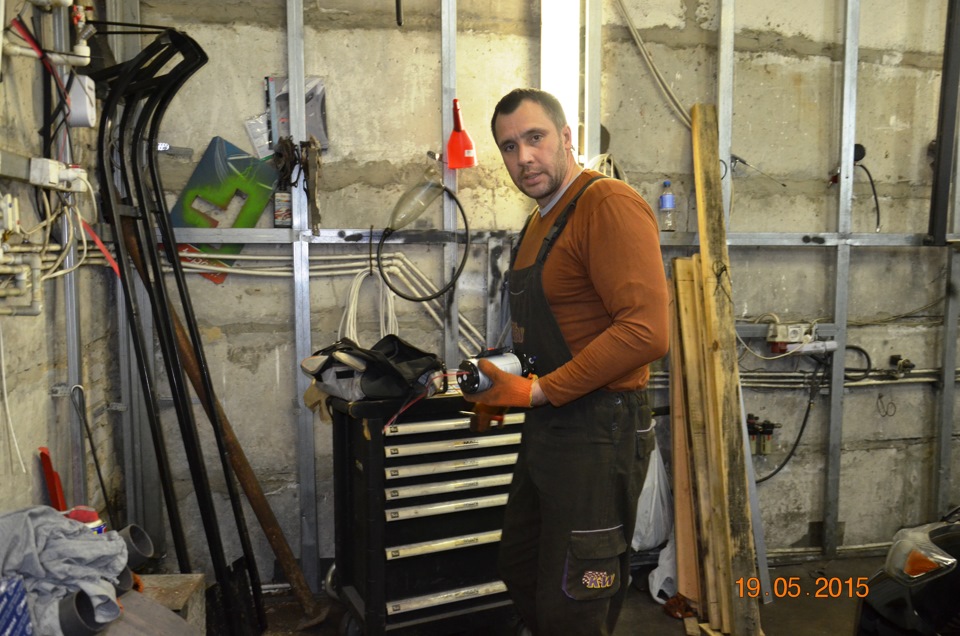 Прага-Киев-Прага (3140 км). Монтаж и установка системы впрыска ...