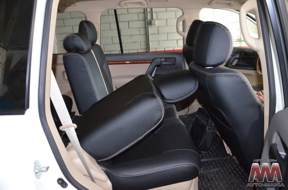 Авточехлы AVTO-MANIA для Toyota Land Cruiser — 200 (араб) 5-7 мест — DRIVE2