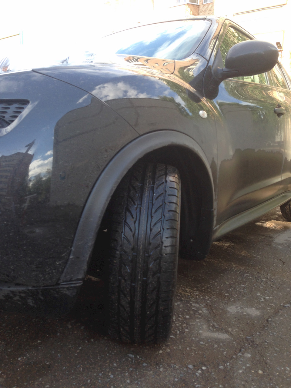 Бриджик потенза — Nissan Juke (1G), 1,6 л, 2011 года | шины | DRIVE2