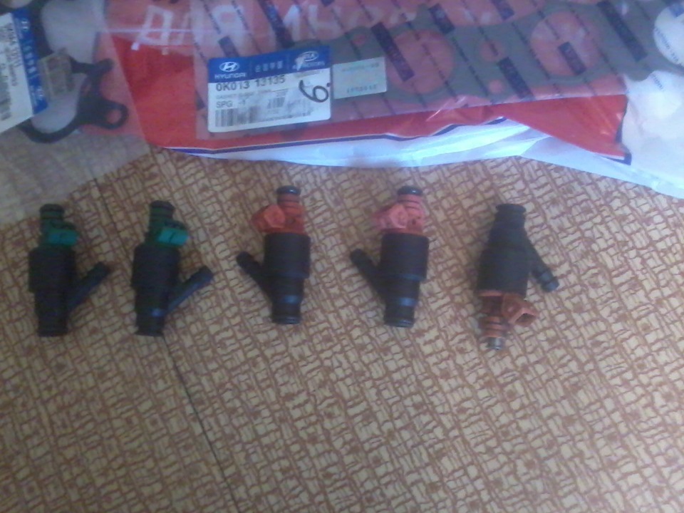 промывка форсунок ультразвуком не миф — KIA Sportage (1G), 2 л, 1995 ...